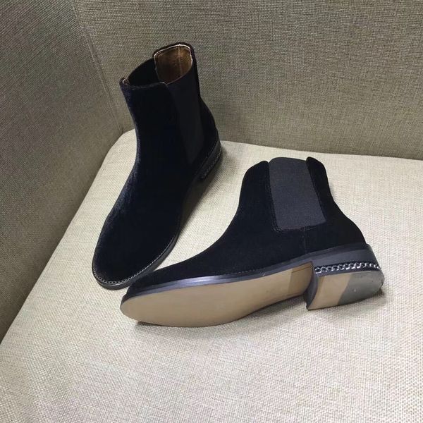 autumn and winter new british style ladies leather black red suede flat bottom temperament all-match stretch boots
autumn and winter new british style ladies leather black red suede flat bottom temperament all-match stretch boots