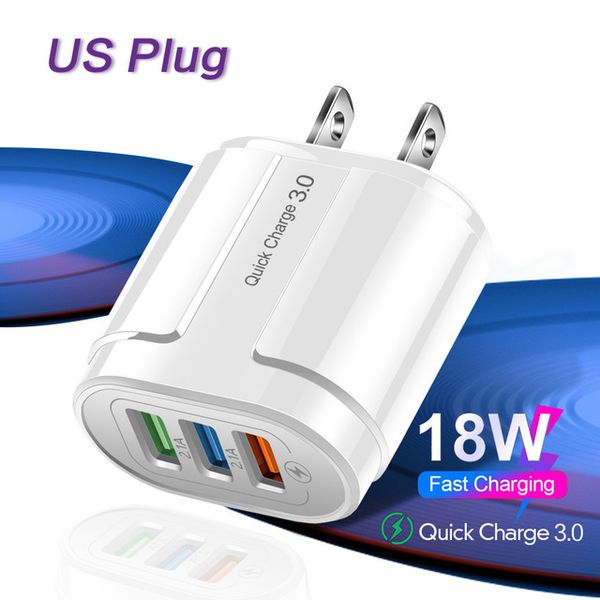 eu/us wall usb charger quick charge 3.0 universal fast charging adapter 18w 3 port for samsung phone tablets usb chargers
eu/us wall usb charger quick charge 3.0 universal fast charging adapter 18w 3 port for samsung phone tablets usb chargers