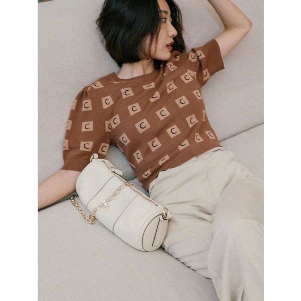 21 early spring savi letter jacquard pullover bubble medium sleeve t-shirt bottom coat female, White;black
21 early spring savi letter jacquard pullover bubble medium sleeve t-shirt bottom coat female, White;black