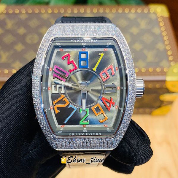 new special edition men's collection 3d colorful digital dial silver diamond steel case miyota automatic mens watch leather strap watch, Slivery;brown
new special edition men's collection 3d colorful digital dial silver diamond steel case miyota automatic mens watch leather strap watch, Slivery;brown