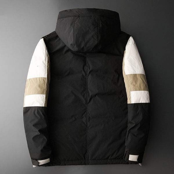 2021 80% white down with male hoodie men's warm coat, ground jackets, man's winter coat parka 3ndv, Black
2021 80% white down with male hoodie men's warm coat, ground jackets, man's winter coat parka 3ndv, Black