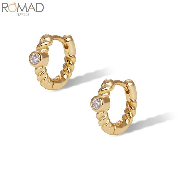 romad 925 sterling silver hoop earrings for women zircon earring piercing cartilage aretes earings luxury s925 jewelry pendiente, Golden;silver
romad 925 sterling silver hoop earrings for women zircon earring piercing cartilage aretes earings luxury s925 jewelry pendiente, Golden;silver