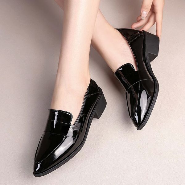 women casual shoes office work shoes woman oxford black loafers pointed toe boat pointed toe zapatos mujer 8156n #sr7h
women casual shoes office work shoes woman oxford black loafers pointed toe boat pointed toe zapatos mujer 8156n #sr7h