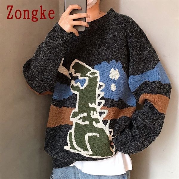 zongke knitted sweater men winter mens clothes pullover mens sweaters white harajuku sweater little monster print -2xl 201028, White;black
zongke knitted sweater men winter mens clothes pullover mens sweaters white harajuku sweater little monster print -2xl 201028, White;black