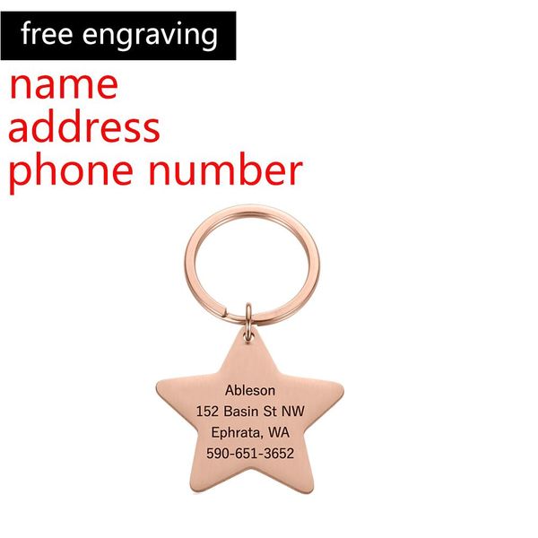 cat dog pet id tag dog collar pet charm pet name pendant pentagram necklace collar puppy cat collar accessory q wmtsrs
cat dog pet id tag dog collar pet charm pet name pendant pentagram necklace collar puppy cat collar accessory q wmtsrs