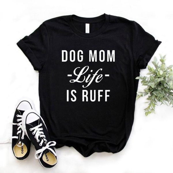 women t shirt dog mom life is ruff print tshirt women short sleeve o neck loose t-shirt ladies causal tee shirt, White
women t shirt dog mom life is ruff print tshirt women short sleeve o neck loose t-shirt ladies causal tee shirt, White