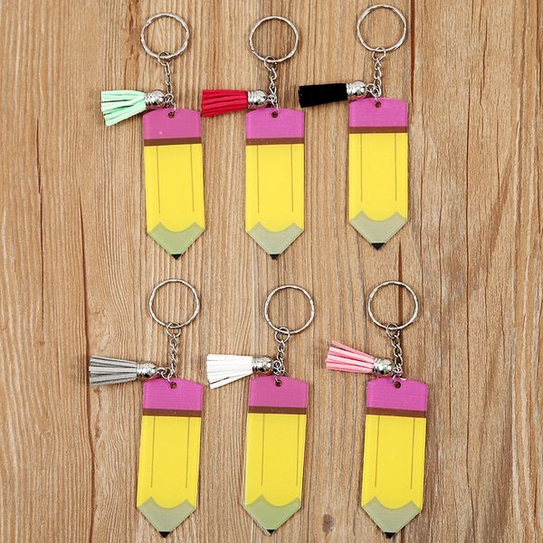 creative teachers day keychain fashion acrylic pencil dangle charms key ring personalize small tassel keyring festival gift kimter-l976fa
creative teachers day keychain fashion acrylic pencil dangle charms key ring personalize small tassel keyring festival gift kimter-l976fa