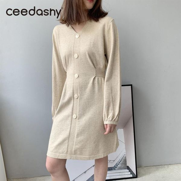 korean style full sleeve loose mini short women sweater dress spring chic v neck fashion female knitted dress casual dresses new, Black;gray
korean style full sleeve loose mini short women sweater dress spring chic v neck fashion female knitted dress casual dresses new, Black;gray