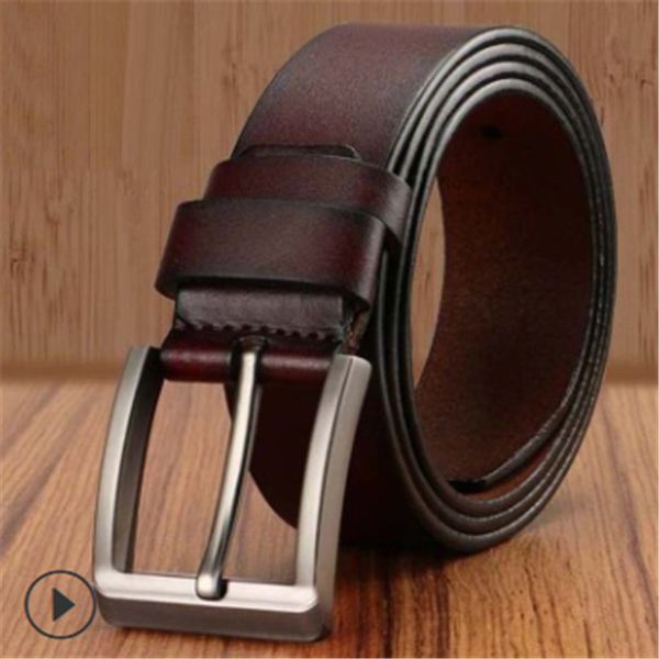 male designer leather belt a whole scalper leather belt men's fashion pin buckle casual versatile trend, Black;brown
male designer leather belt a whole scalper leather belt men's fashion pin buckle casual versatile trend, Black;brown