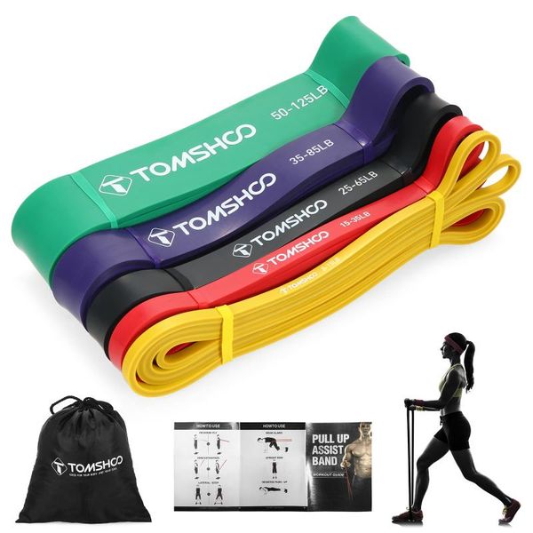 tomshoo resistance bands fitness booty bands 1/4/5piece set resistance loop elastic yoga band exercise
tomshoo resistance bands fitness booty bands 1/4/5piece set resistance loop elastic yoga band exercise