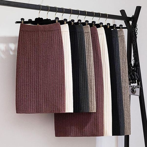 high waist pencil skirt women 2020 autumn winter elegant bodycon knitted skirt black solid ladies office long skirts jupe femme
high waist pencil skirt women 2020 autumn winter elegant bodycon knitted skirt black solid ladies office long skirts jupe femme