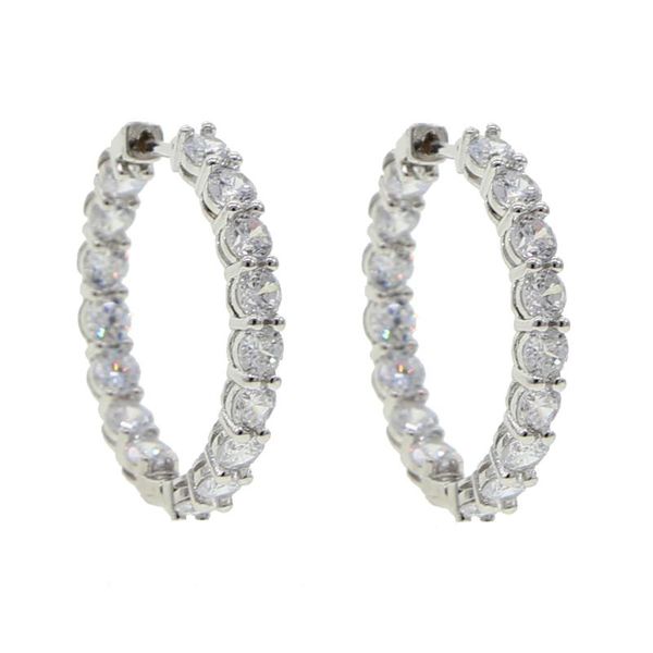 hoop & huggie iced out bling 5a cubic zirconia cz earring gold silver color wedding women jewelry, Golden;silver
hoop & huggie iced out bling 5a cubic zirconia cz earring gold silver color wedding women jewelry, Golden;silver