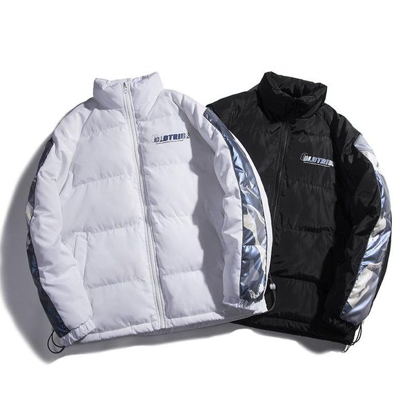 boutique loose and versatile letter printed cotton padded jacket men's versatile color matching hooded cotton padded jacket, Black
boutique loose and versatile letter printed cotton padded jacket men's versatile color matching hooded cotton padded jacket, Black