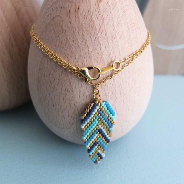 miyuki perles necklaces for women feather pendant necklace gold chain choker 2020 new summer jewelry handmade girl gift1, Silver
miyuki perles necklaces for women feather pendant necklace gold chain choker 2020 new summer jewelry handmade girl gift1, Silver
