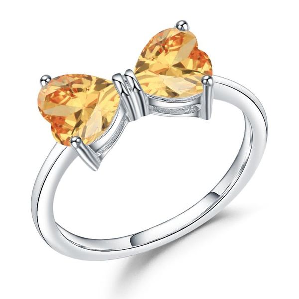 cluster rings gem's ballet 1.56ct natural citrine gemstone valentine's day gift 925 sterling silver bow knot ring for women fine j, Golden;silver
cluster rings gem's ballet 1.56ct natural citrine gemstone valentine's day gift 925 sterling silver bow knot ring for women fine j, Golden;silver