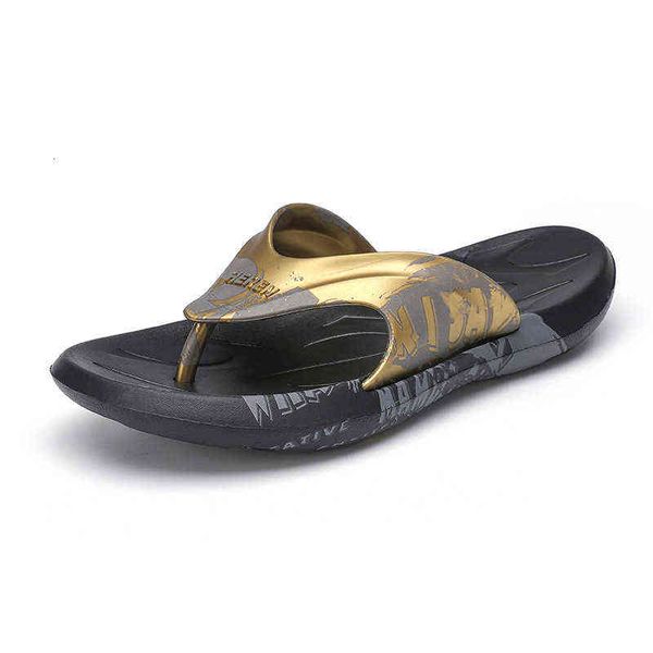 trendy men's slippers summer outdoor flip flops indoor sandals korean home, Black
trendy men's slippers summer outdoor flip flops indoor sandals korean home, Black