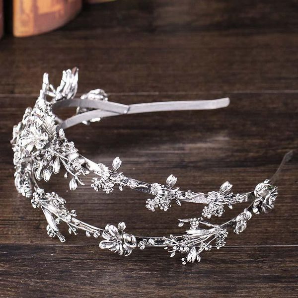 tiaras crowns delicate metal hair jewelry for women vintage baroque headpieces double layer floral headbands hair accessories, Golden;silver
tiaras crowns delicate metal hair jewelry for women vintage baroque headpieces double layer floral headbands hair accessories, Golden;silver