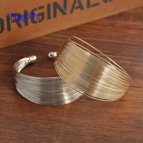 new women multilayer open wide style bangle jewelry women statement jewelry bangles christmas, Black
new women multilayer open wide style bangle jewelry women statement jewelry bangles christmas, Black