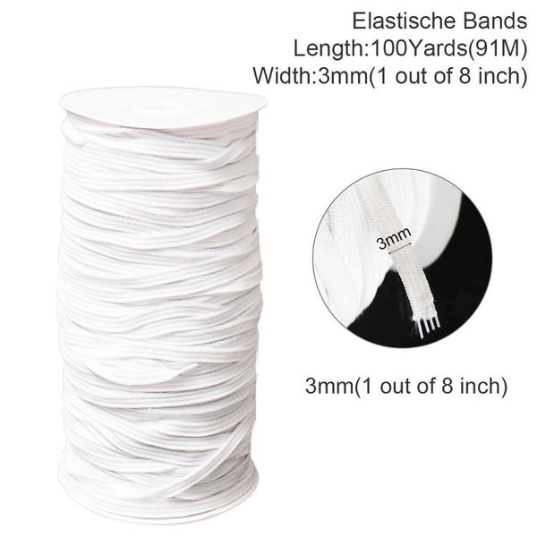 3 6mm 100 yards elastic band tape sewing elastic ribbon cord spandex rubber band trim sewing fabric diy garment accessories wmtonq comb2010
3 6mm 100 yards elastic band tape sewing elastic ribbon cord spandex rubber band trim sewing fabric diy garment accessories wmtonq comb2010