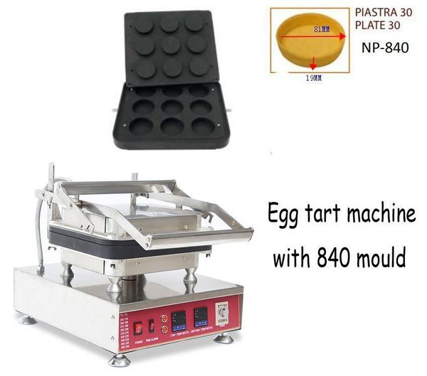 model 840 3200w commercial non stick coating cheese tart machine 9 holes digital tartlet machine1
model 840 3200w commercial non stick coating cheese tart machine 9 holes digital tartlet machine1