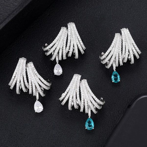 dangle & chandelier missvikki luxury double stud earrings trendy cubic zircon gold for women wedding engagement jewelry gift, Silver
dangle & chandelier missvikki luxury double stud earrings trendy cubic zircon gold for women wedding engagement jewelry gift, Silver