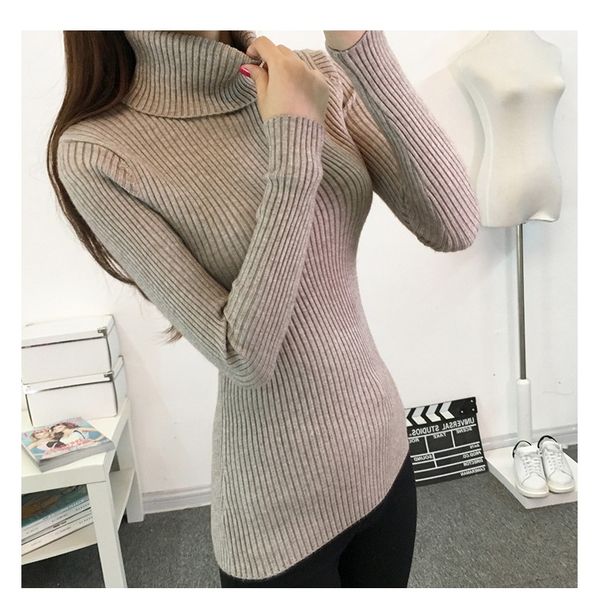 autumn women turtleneck basic solid sweater knitted jumper 2019 winter pullovers sweaters autumn women beauty and f jllkrh, White;black
autumn women turtleneck basic solid sweater knitted jumper 2019 winter pullovers sweaters autumn women beauty and f jllkrh, White;black