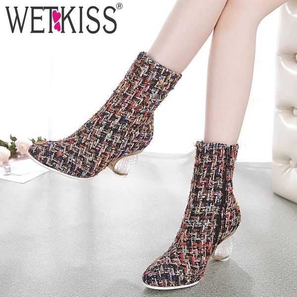 boots wetkiss small fragrance colorful women ankle woman luxury strsnge style shoes female high heels ladies winter, Black
boots wetkiss small fragrance colorful women ankle woman luxury strsnge style shoes female high heels ladies winter, Black
