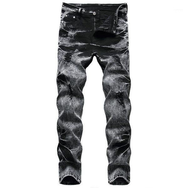 new brand jeans ripped stretch long trend men pants zipper plus size men's pants1, Blue
new brand jeans ripped stretch long trend men pants zipper plus size men's pants1, Blue