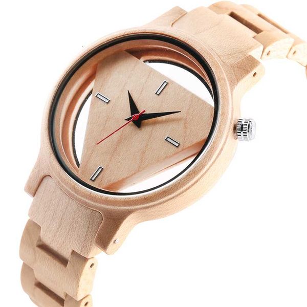 wood watches men creative hollow triangle simple bamboo wooden wrist round dial watch quartz analog clock gift reloj para hombre, Slivery;brown
wood watches men creative hollow triangle simple bamboo wooden wrist round dial watch quartz analog clock gift reloj para hombre, Slivery;brown