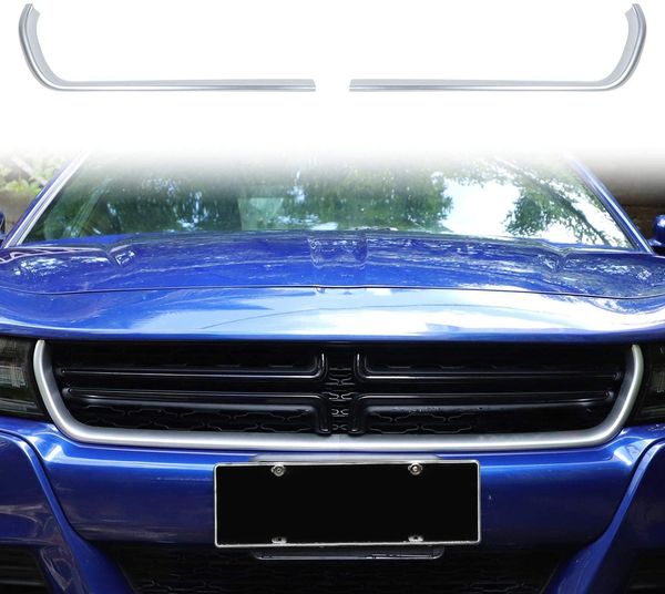 silver car front grille inserts middle mesh trim for dodge charger 2015 up car exterior accessories
silver car front grille inserts middle mesh trim for dodge charger 2015 up car exterior accessories