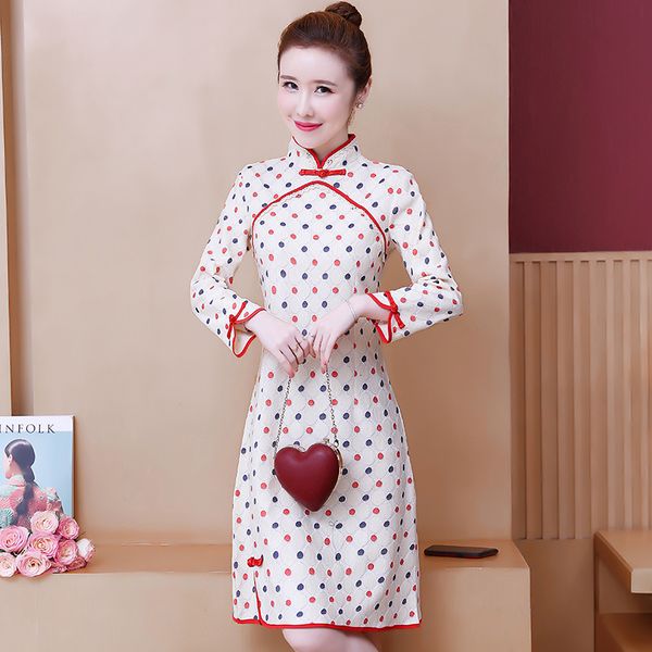 womens cheongsam elegant of vintage plus size s-5xl fat 100kg woman skinny chinese dress party clothes djdj, Black;gray 
womens cheongsam elegant of vintage plus size s-5xl fat 100kg woman skinny chinese dress party clothes djdj, Black;gray