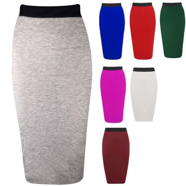 new ladies office stretch bodycon midi skirt women pencil skirt female high waist mid-calf skirt slim plus size xl, Black
new ladies office stretch bodycon midi skirt women pencil skirt female high waist mid-calf skirt slim plus size xl, Black