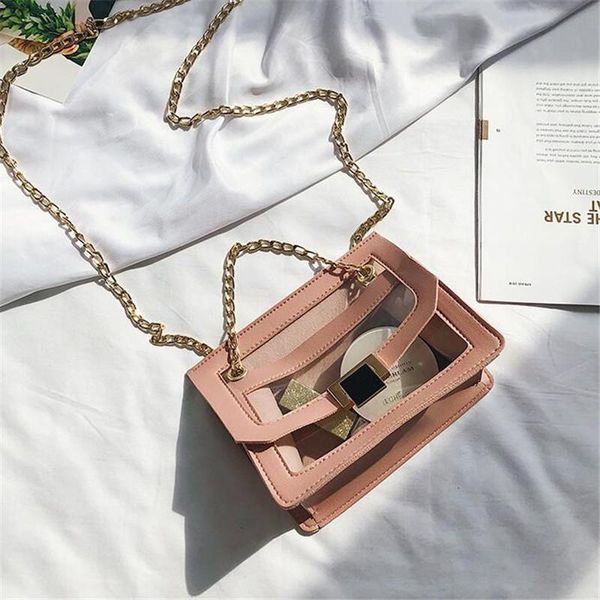 new transparent female bag fashion shoulder bag wild diagonal pu fashion daily totes lady elegant handbags
new transparent female bag fashion shoulder bag wild diagonal pu fashion daily totes lady elegant handbags