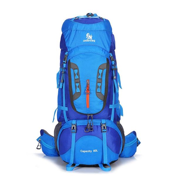 80l camping hiking backpack multi-functional climbing trekking rucksack with aluminum support large capacity travel bags
80l camping hiking backpack multi-functional climbing trekking rucksack with aluminum support large capacity travel bags