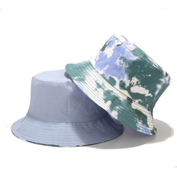 Double-sided Tie-dyed Fisherman Hat Colorful Cotton Women Men Fashion Hip Hop Sun Shade Hat Bucket Cap Outdoor1, Blue;gray
Double-sided Tie-dyed Fisherman Hat Colorful Cotton Women Men Fashion Hip Hop Sun Shade Hat Bucket Cap Outdoor1, Blue;gray