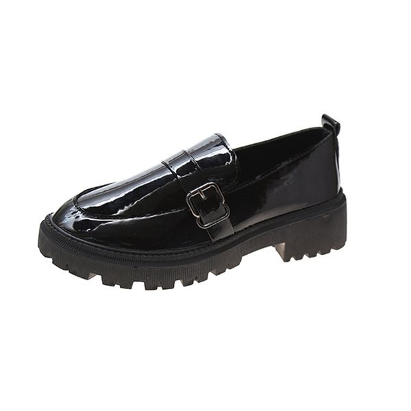 2021 the new british style leather buckles down office dwaterproof water slide in women's shoes mq8g, Black
2021 the new british style leather buckles down office dwaterproof water slide in women's shoes mq8g, Black