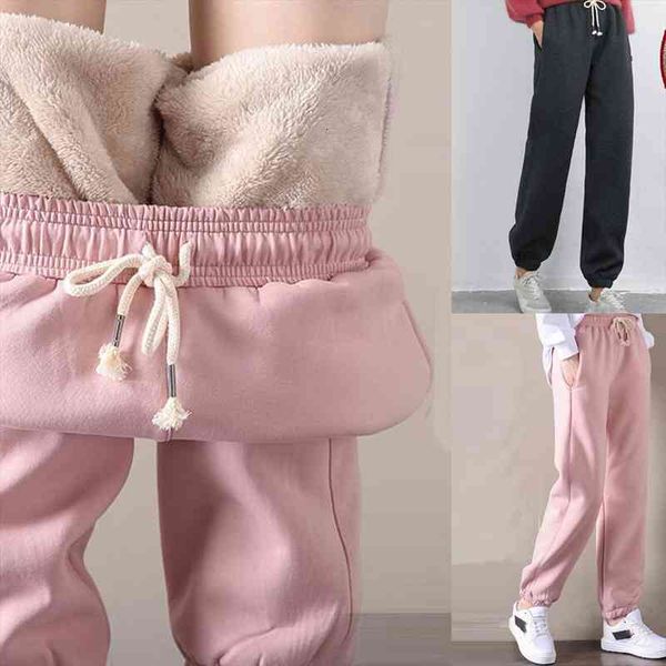winter women gym sweatpants workout fleece trousers solid thick warm winter female sport pants running pantalones mujer, Black;white
winter women gym sweatpants workout fleece trousers solid thick warm winter female sport pants running pantalones mujer, Black;white