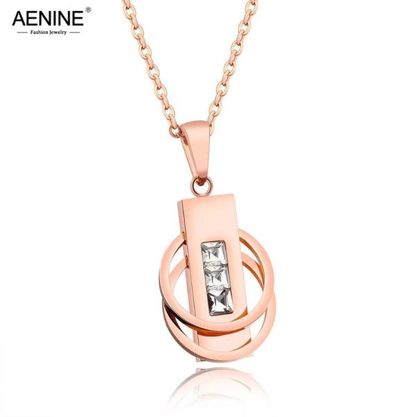 AENINE Circle & Bar Pendant Necklace For Women Pave Square Cubic Zirconia Rose Gold Color Necklace Gift Drop Shipping AN17043, Silver
AENINE Circle & Bar Pendant Necklace For Women Pave Square Cubic Zirconia Rose Gold Color Necklace Gift Drop Shipping AN17043, Silver