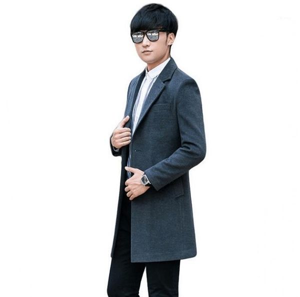 grey casual woolen coat men trench coats long sleeves blazer winter 9xl overcoat mens cashmere coat casaco masculino england1, Black
grey casual woolen coat men trench coats long sleeves blazer winter 9xl overcoat mens cashmere coat casaco masculino england1, Black