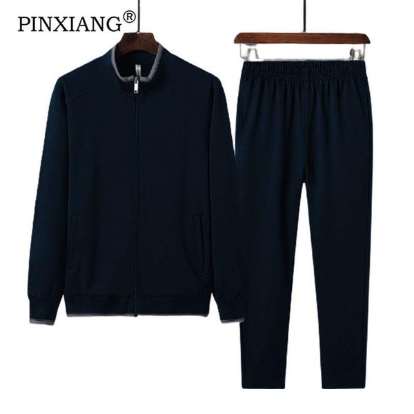 pinxiang men's sports sets jacket + pants casual fall winter sports shirt pants 100% cotton men's fitness suit running, Gray
pinxiang men's sports sets jacket + pants casual fall winter sports shirt pants 100% cotton men's fitness suit running, Gray