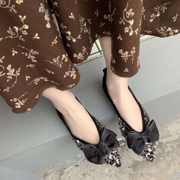 moccasin shoes 2020 fashion women's female footwear casual sneaker pointed toe shallow mouth all-match bow-knot moccasins modis, Black
moccasin shoes 2020 fashion women's female footwear casual sneaker pointed toe shallow mouth all-match bow-knot moccasins modis, Black
