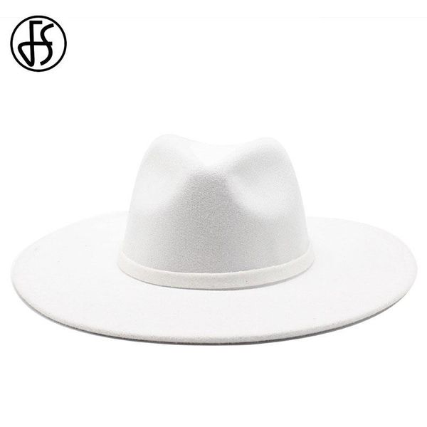 wide brim hats fs big white wool fedora with leather ribbon women men winter autumn 9.5cm jazz panama lady sombrero cap, Blue;gray
wide brim hats fs big white wool fedora with leather ribbon women men winter autumn 9.5cm jazz panama lady sombrero cap, Blue;gray