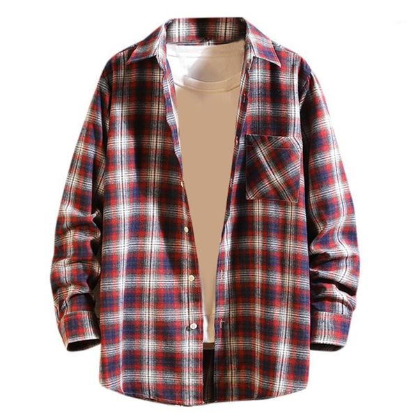 loose plaid shirt men shirts antumm chemise homme mens checkered shirtslong sleeve shirt turn down collar men blouse camisa1, White;black
loose plaid shirt men shirts antumm chemise homme mens checkered shirtslong sleeve shirt turn down collar men blouse camisa1, White;black