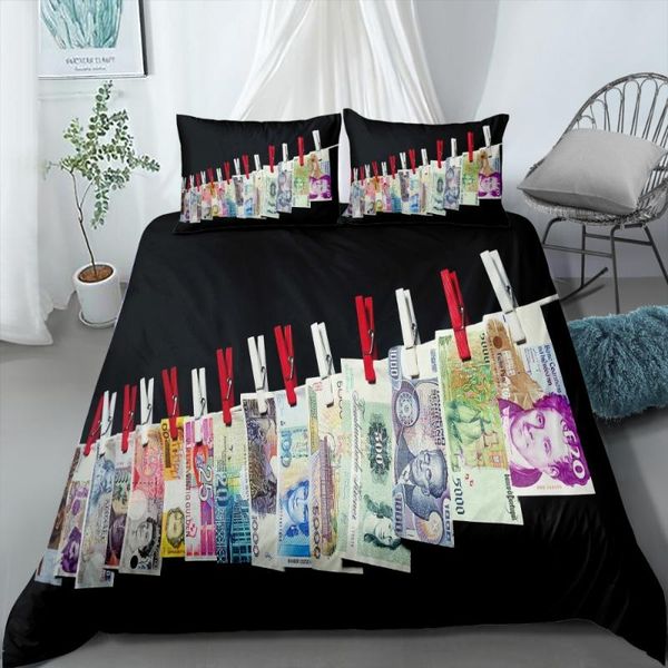 money print 2/3 piece bedding currency duvet cover single double bed linen set bed quilt cover for bedroom comforter sets
money print 2/3 piece bedding currency duvet cover single double bed linen set bed quilt cover for bedroom comforter sets