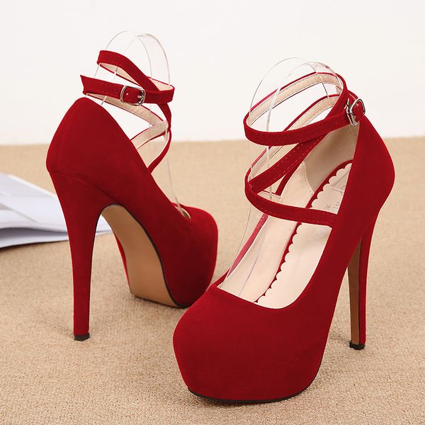 2021 new woman two high wedding pumps lady big four inches red stripper platform fetish ball luxury party cross shoes v3hp, Black
2021 new woman two high wedding pumps lady big four inches red stripper platform fetish ball luxury party cross shoes v3hp, Black