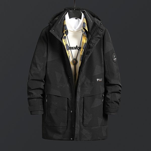 men's down jacket in 2020 new product han edition men's winter coats long down jacket male 2089 q1209, Black
men's down jacket in 2020 new product han edition men's winter coats long down jacket male 2089 q1209, Black