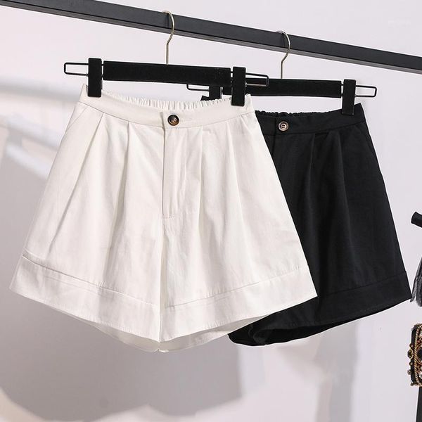 plus size 5xl women shorts 2020 summer casual short solid color female wide leg shorts elastic waist loose bottom1, White;black
plus size 5xl women shorts 2020 summer casual short solid color female wide leg shorts elastic waist loose bottom1, White;black