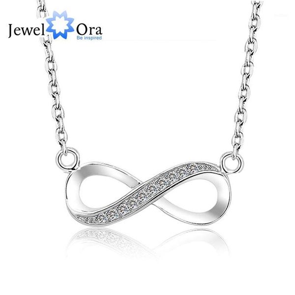 wholesale- 8-shaped necklaces & pendants women jewelry infinity 925 sterling silver pendant necklace (jewelora ne100709)1, Black
wholesale- 8-shaped necklaces & pendants women jewelry infinity 925 sterling silver pendant necklace (jewelora ne100709)1, Black