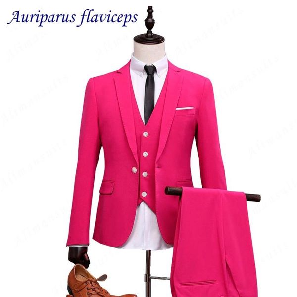 2020 new one button rose suit man slim single breasted wedding groom suit with pants tuxedo custom homme trajes de novio hombre, White;black
2020 new one button rose suit man slim single breasted wedding groom suit with pants tuxedo custom homme trajes de novio hombre, White;black