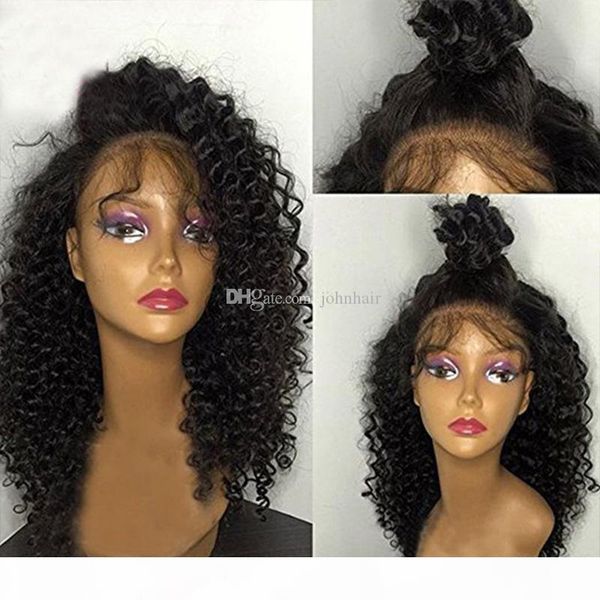 kinky curly human hair wigs for black women 9a peruvian virgin lace front wigs pre plucked full lace wig with baby hair, Black;brown
kinky curly human hair wigs for black women 9a peruvian virgin lace front wigs pre plucked full lace wig with baby hair, Black;brown